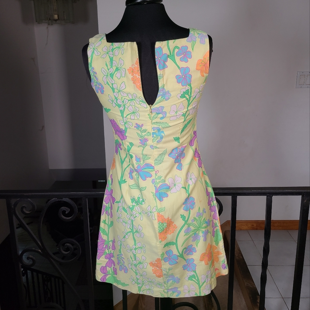 Lilly Pulitzer Vintage Floral Dress - Picture 6 of 9